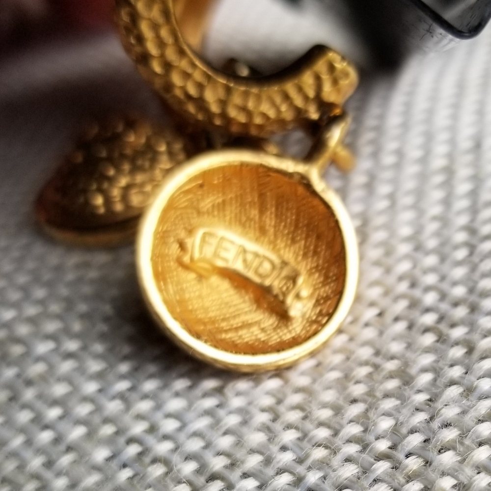 Fendi Gold plated Earrings - Picture 3 of 10